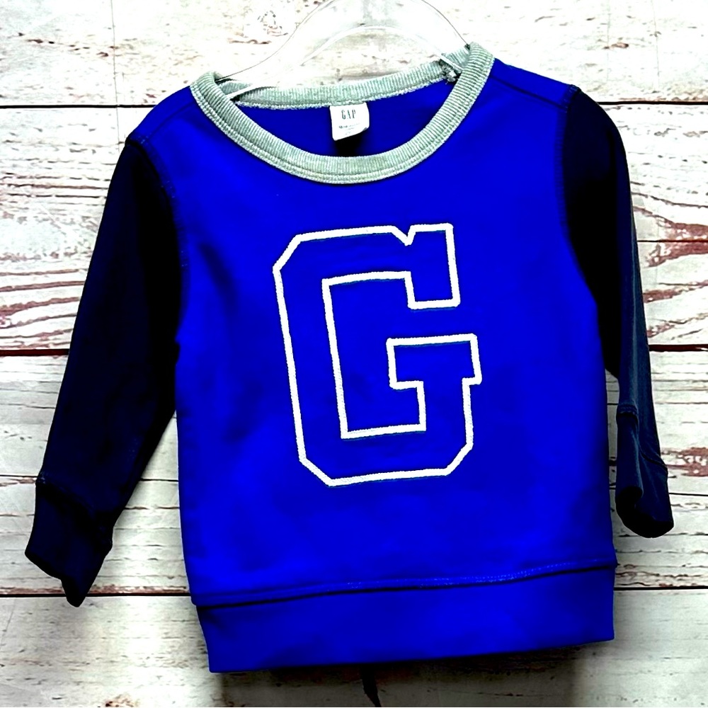 Gap Blue Sweatshirt Size 12-18 Months